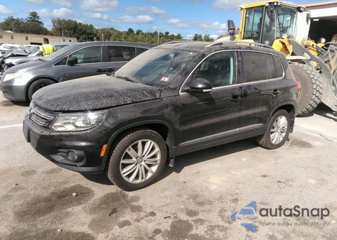2016 Volkswagen Tiguan Se from USA, damaged, VIN WVGAV7AX3GW558857